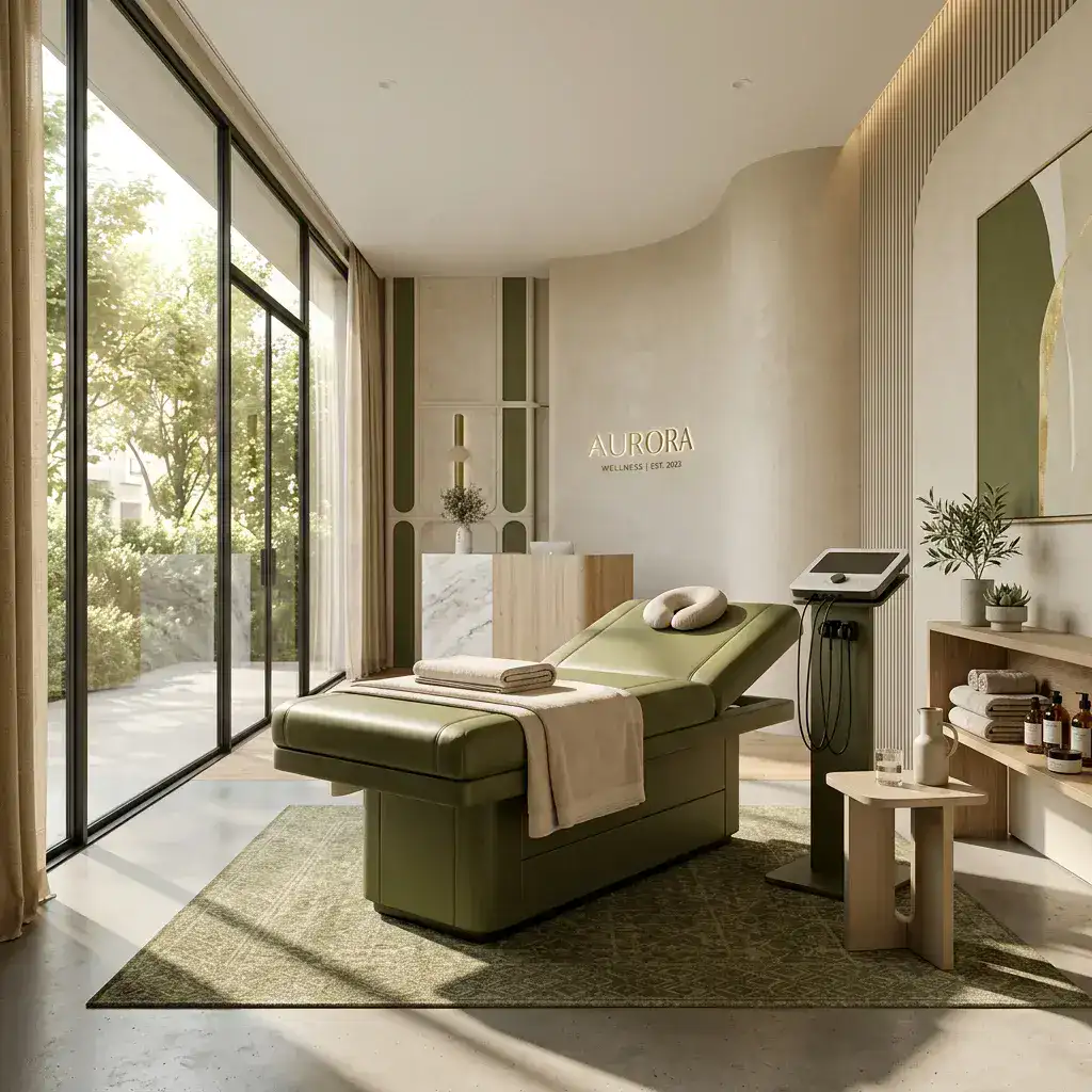 STEP 4 Behandlungsraum – Premium Wellness-Einrichtung